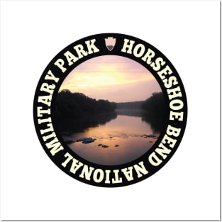 Horseshoe Bend National Military Park circle Posters and Art